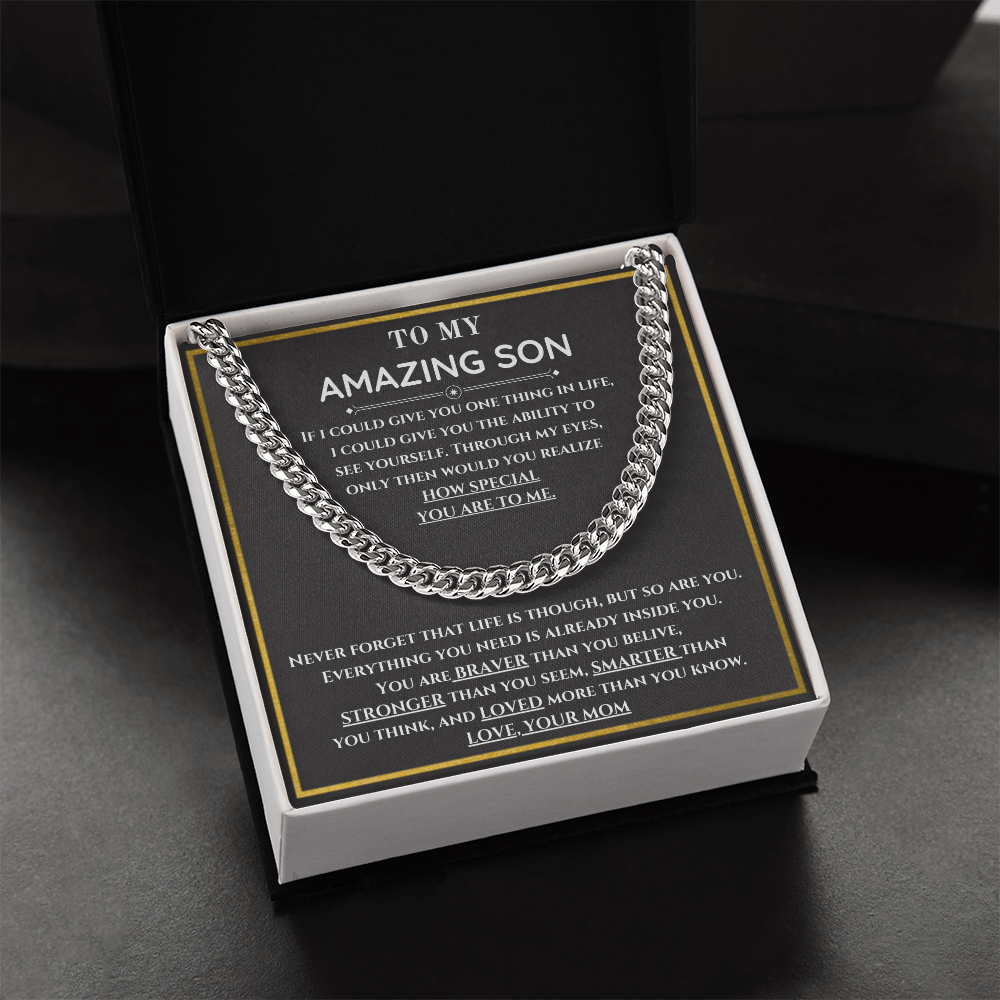 To My Amazing Son