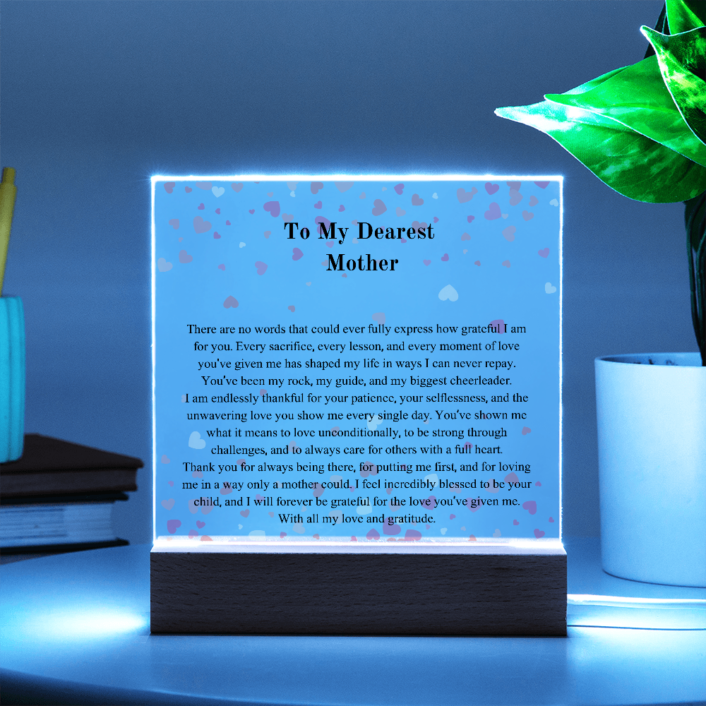 To My Dearest Mother