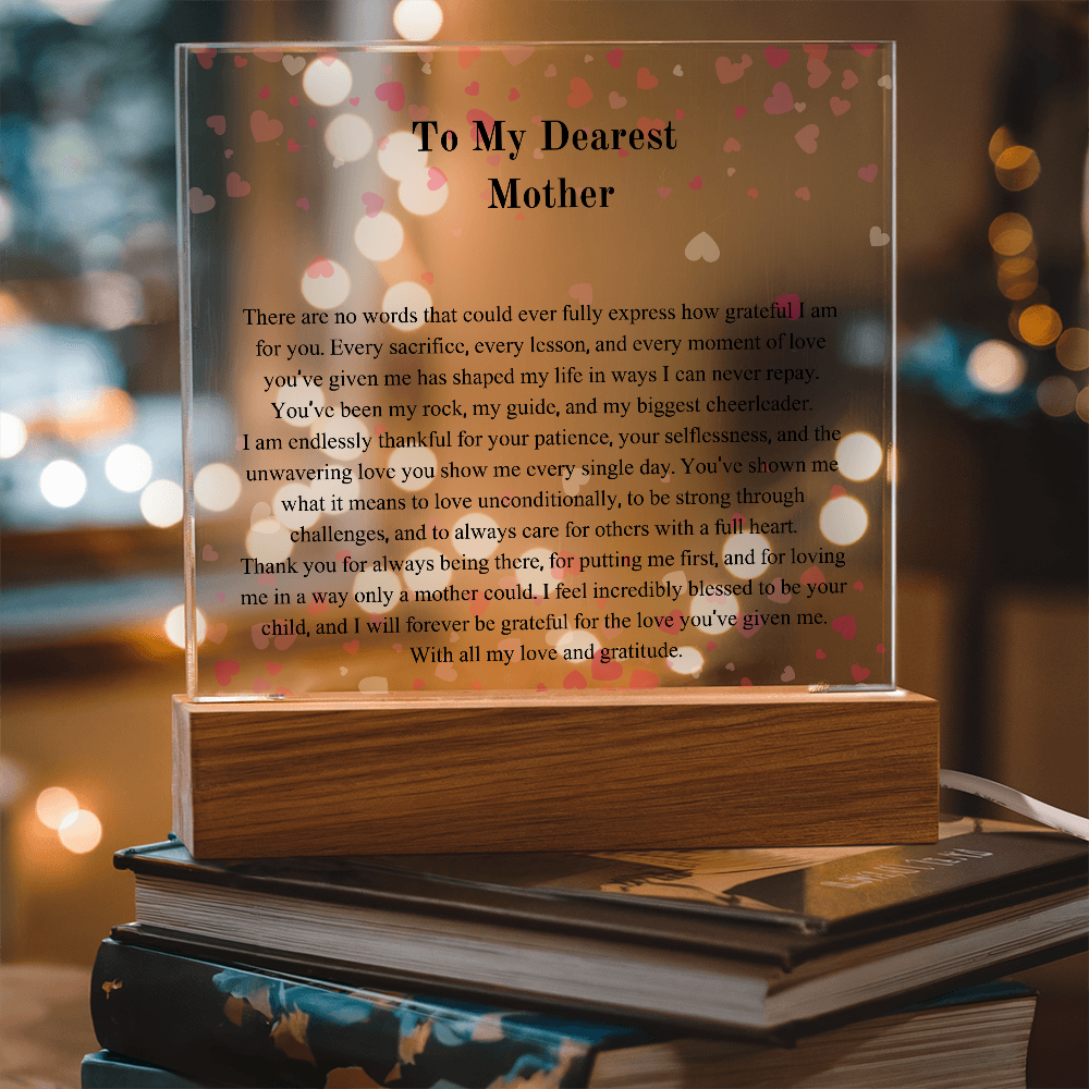 To My Dearest Mother