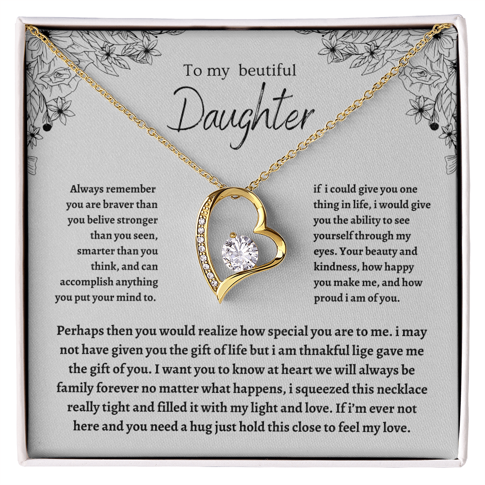 To My Beautiful Daughter