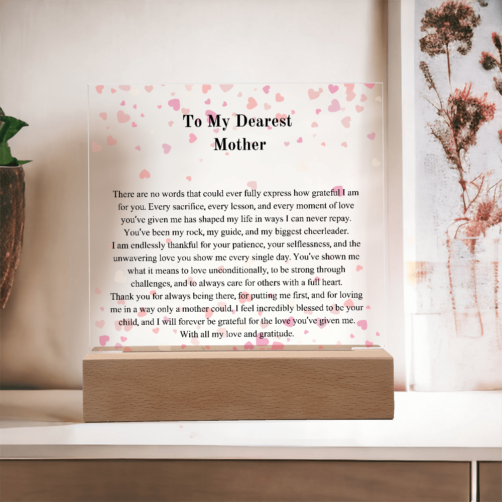 To My Dearest Mother