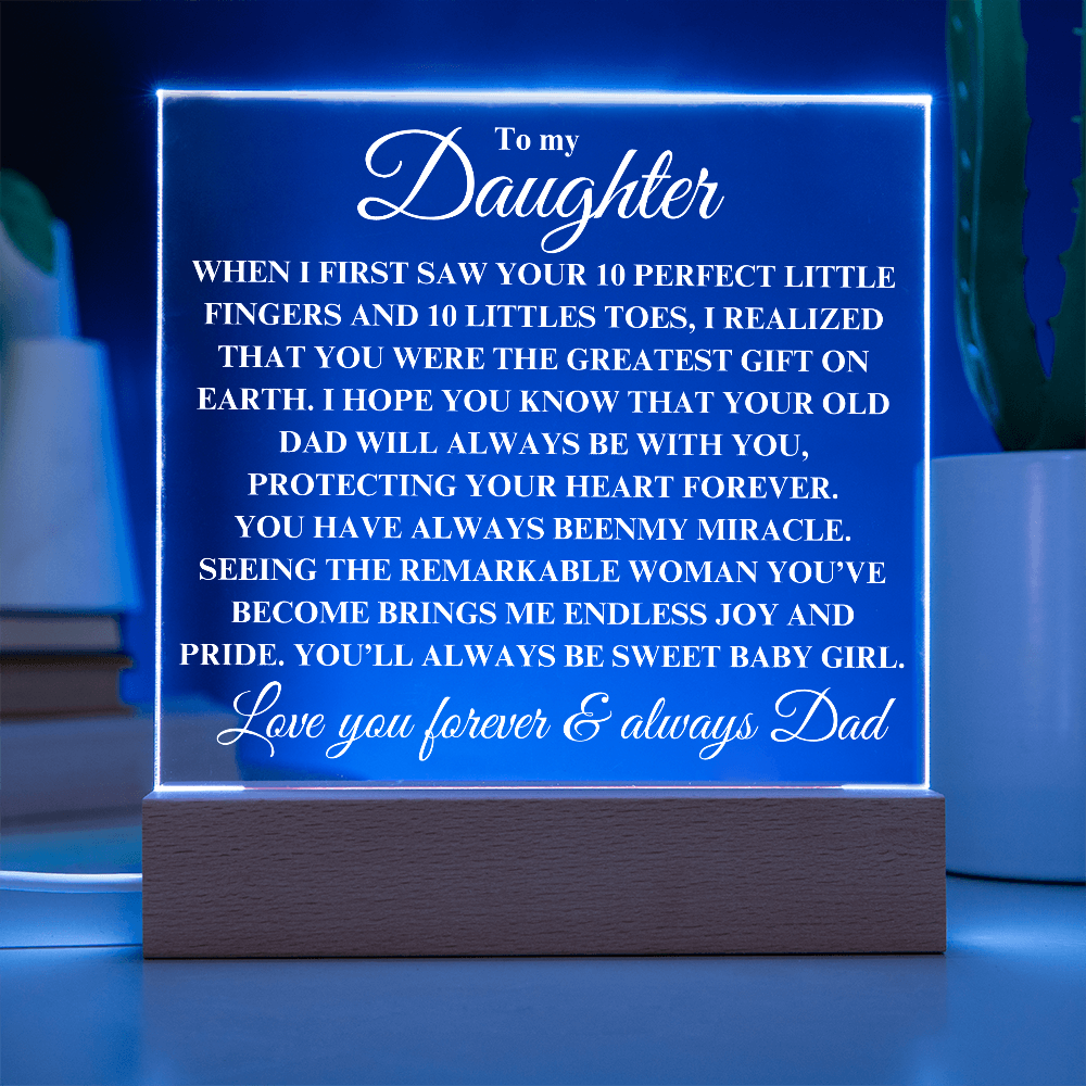 To My Daughter / WHEN I FIRST SAW YOUR 10 PERFECT