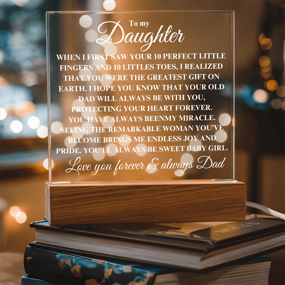 To My Daughter / WHEN I FIRST SAW YOUR 10 PERFECT