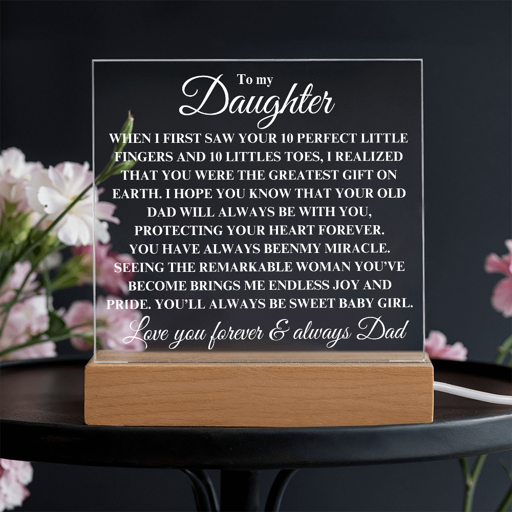 To My Daughter / WHEN I FIRST SAW YOUR 10 PERFECT